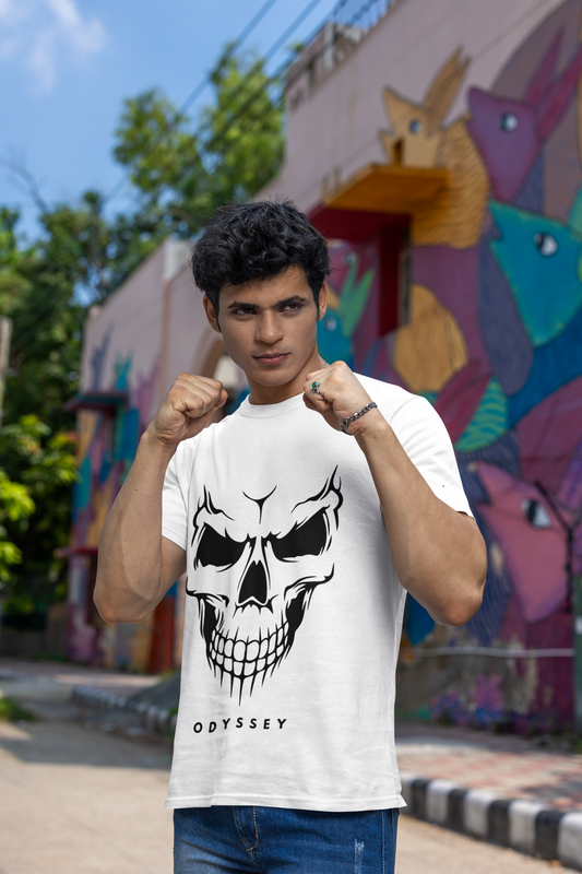 Cowboy Calm Skull Tee