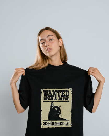 Schrodinger’s Cat — Wanted Tee