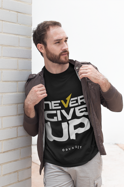 NEVER GIVE UP Tee