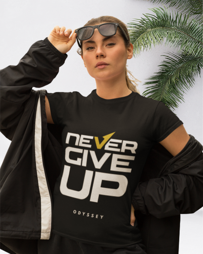 NEVER GIVE UP Tee
