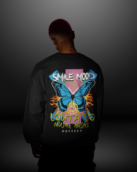 SMILE MOOD — Odyssey Butterfly Tee